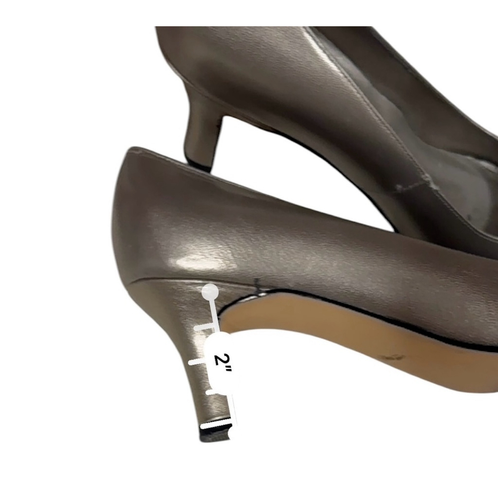 Ross Hommerson Women’s Classic Leather Dress Heels Pumps Square Toe Sz 7.5N​​​ - Picture 6 of 10